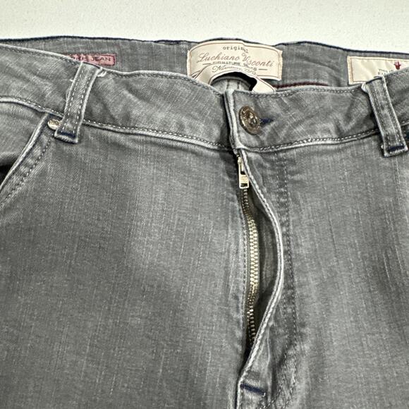 Luchiano Visconti Jeans Mens Favorite Modern Fit Slim 42x34 (41x30 actual) Gray - Picture 9 of 16